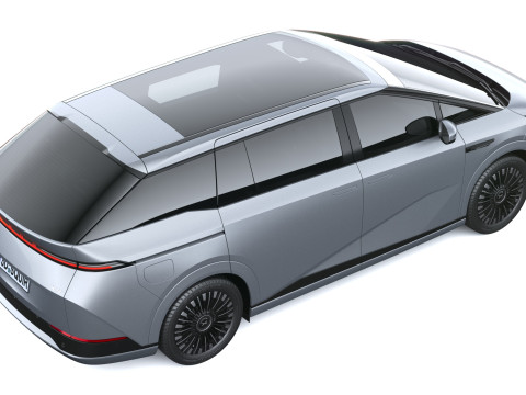 Xpeng X9 2025 3D Модель