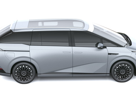 Xpeng X9 2025 3D Модель