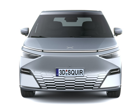 Xpeng X9 2025 3D Модель
