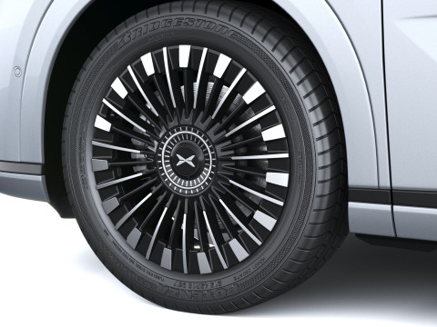 Xpeng X9 2025 3D Модель