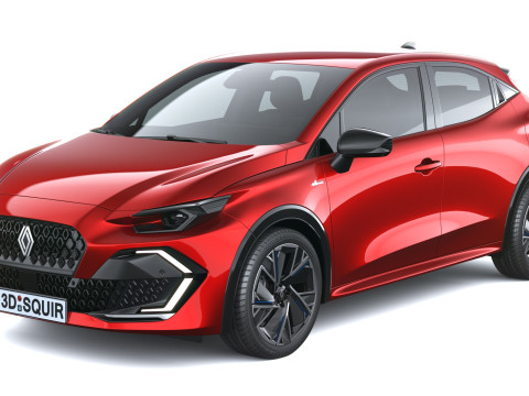 雷诺 Clio 2026 3D 模型