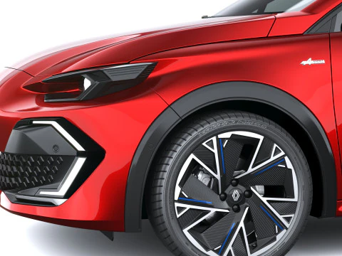 Renault Clio 2026 3D Model
