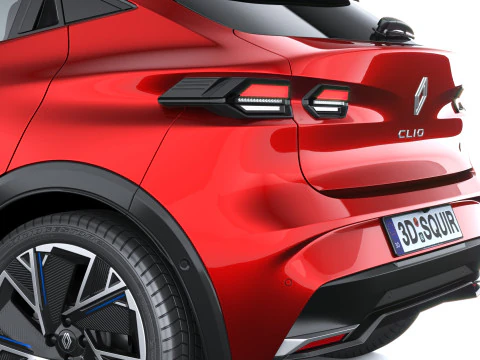 Renault Clio 2026 3D Model