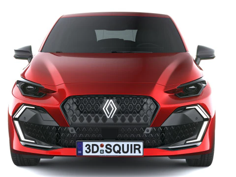 Renault Clio 2026 3D Model