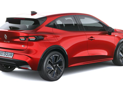 Renault Clio 2026 3D Model