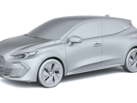 Renault Clio 2026 3D Model