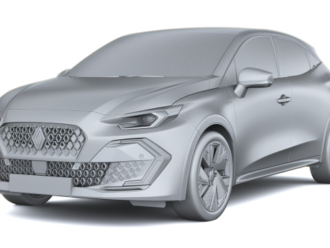 雷诺 Clio 2026 3D 模型