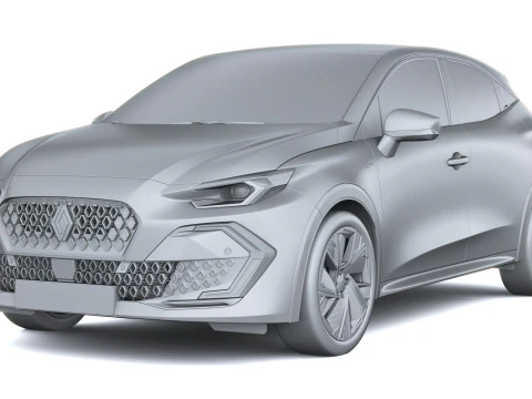 Renault Clio 2026 3D Model