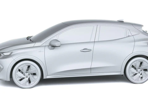 Renault Clio 2026 3D Model