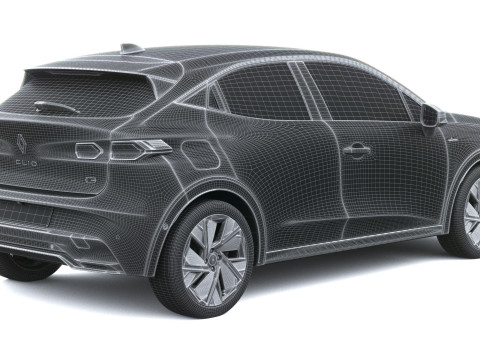 雷诺 Clio 2026 3D 模型