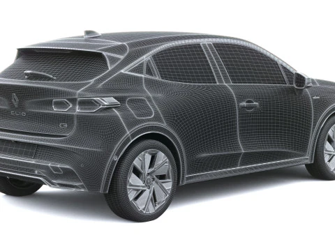 Renault Clio 2026 3D Model
