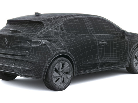 雷诺 Clio 2026 3D 模型