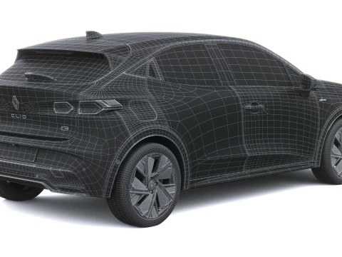 Renault Clio 2026 3D Model
