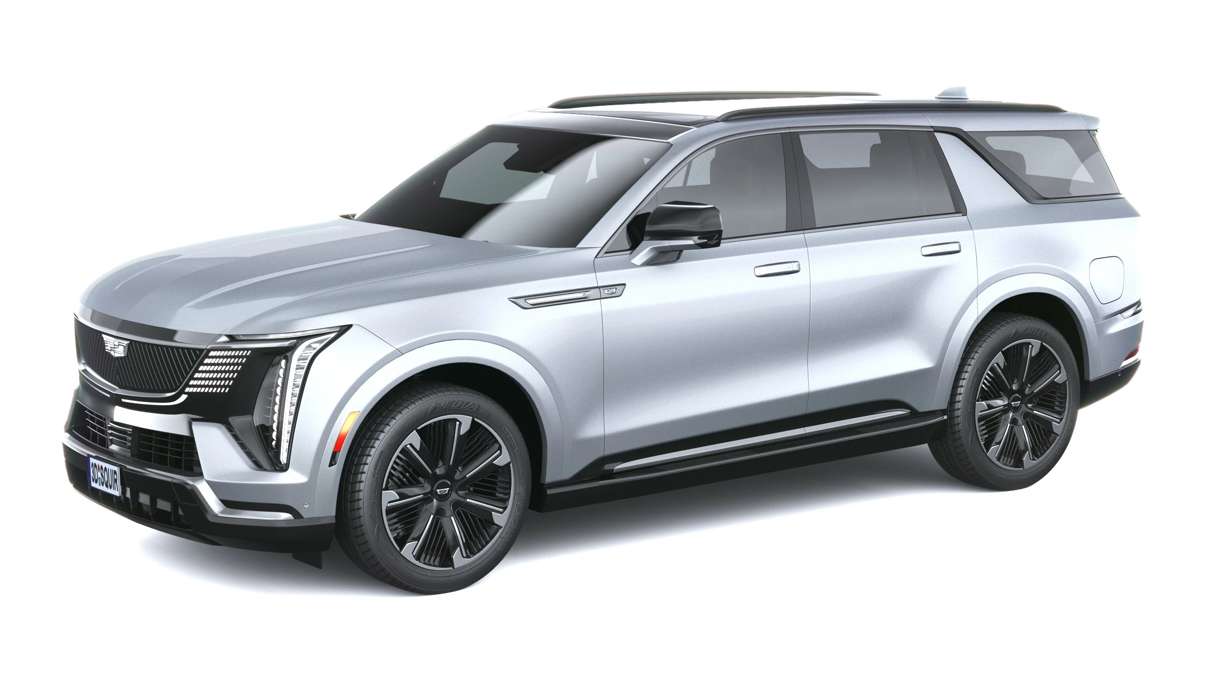 Cadillac Escalade IQL 2026 3D Model .c4d .max .obj .3ds .fbx .stl .blend