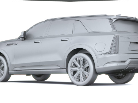 캐딜락 에스컬레이드 IQL 2026 3D 모델