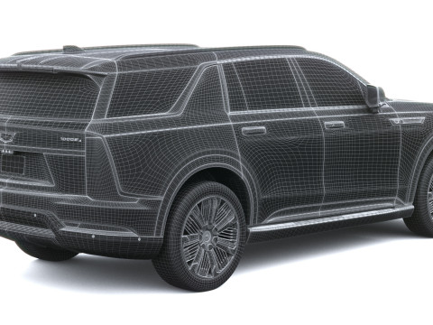 캐딜락 에스컬레이드 IQL 2026 3D 모델