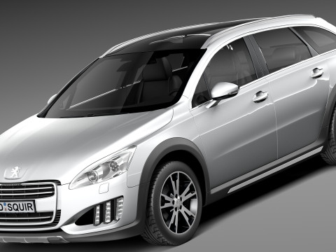 Peugeot 508 RXH 2013 Modèle 3D