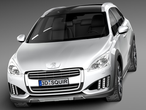 Peugeot 508 RXH 2013 Modelo 3D