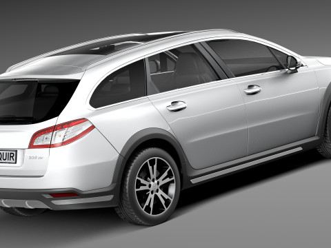 Peugeot 508 RXH 2013 Modelo 3D