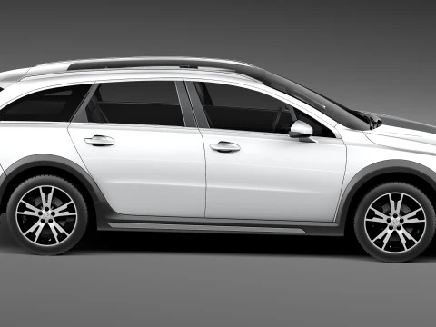 Peugeot 508 RXH 2013 3D Model