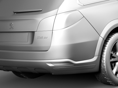 Peugeot 508 RXH 2013 Modelo 3D