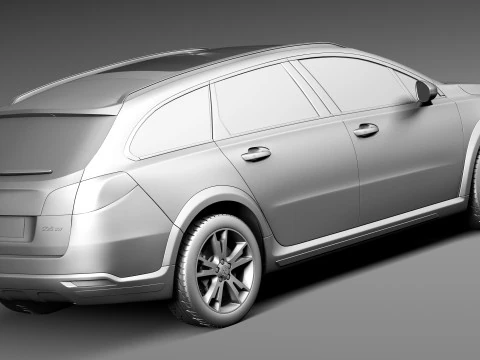 Peugeot 508 RXH 2013 3D Model