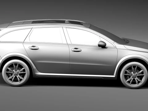 Peugeot 508 RXH 2013 3D Model