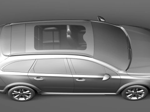 Peugeot 508 RXH 2013 3D Model