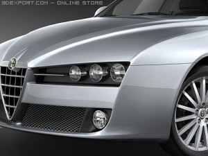 Alfa Romeo 159 SportWagon 3D Модель