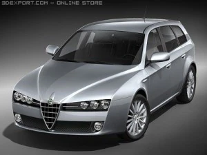 Alfa Romeo 159 SportWagon 3D Model