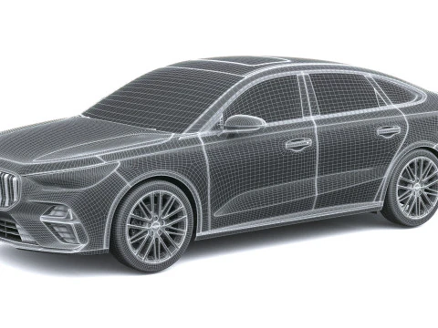 Geely Emgrand 2026 3D Model