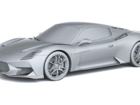 Maserati MCPura 2026 3D Model