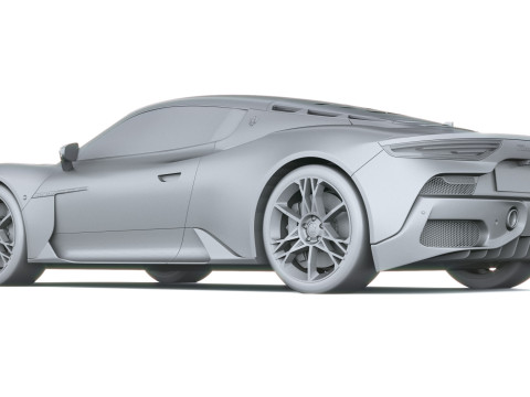 Maserati MCPura 2026 3D Model