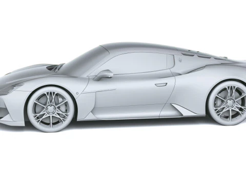 Maserati MCPura 2026 Modello 3D