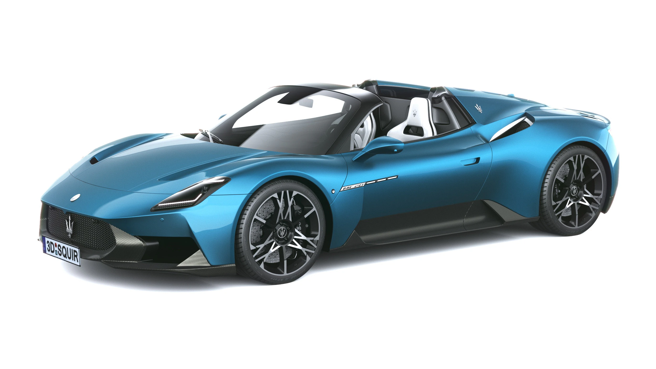 Maserati MCPura Cielo 2026 Modello 3D .c4d .max .obj .3ds .fbx .stl .blend