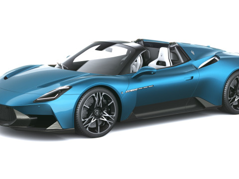 Maserati MCPura Cielo 2026 3D Model
