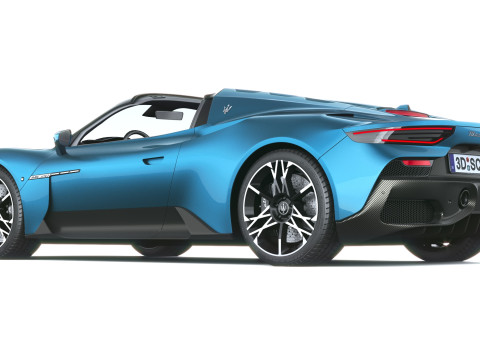 Maserati MCPura Cielo 2026 3D Model