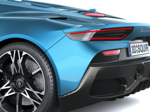 Maserati MCPura Cielo 2026 3D Model