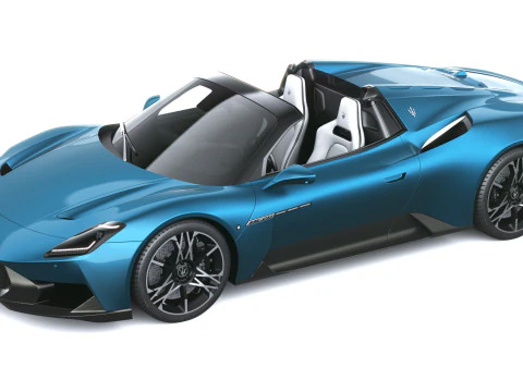 Maserati MCPura Cielo 2026 Modello 3D