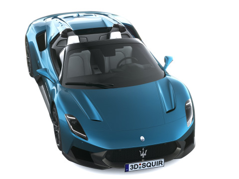 Maserati MCPura Cielo 2026 3D Model