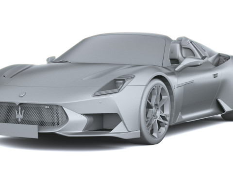 Maserati MCPura Cielo 2026 3D Model