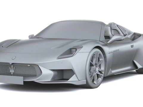Maserati MCPura Cielo 2026 Modello 3D