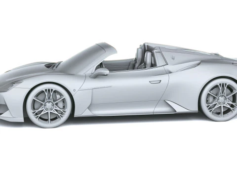 Maserati MCPura Cielo 2026 Modello 3D