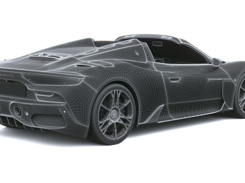 Maserati MCPura Cielo 2026 3D Model