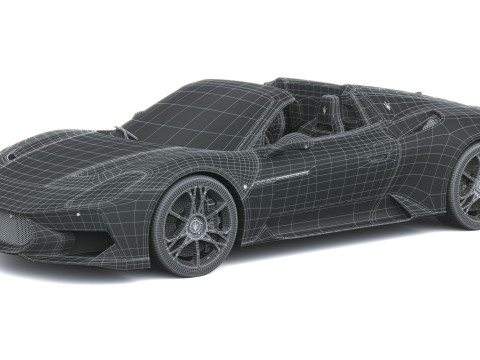 Maserati MCPura Cielo 2026 3D Model