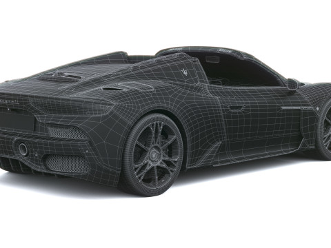 Maserati MCPura Cielo 2026 3D Model