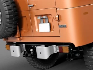 toyota land cruiser fj40 1975 3D Model