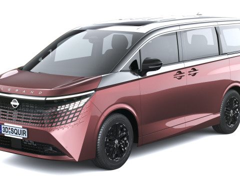Nissan Elgrand 2027 Model 3D