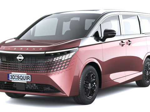 Nissan Elgrand 2027 Model 3D