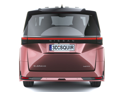 Nissan Elgrand 2027 Model 3D